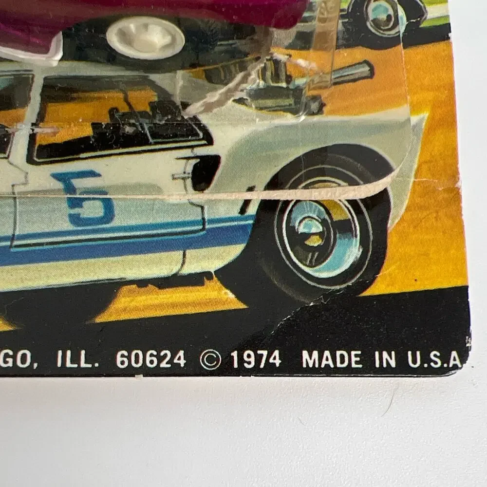 1974 Tootsie Toy Racing Car 1270 Ferrari 70s 1970s vintage